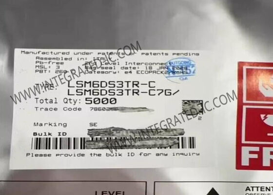 LSM6DS3TR-C Sensore IC Accelerometro Giroscopio Temperatura 6 Assi Sensore 14-VFLGA