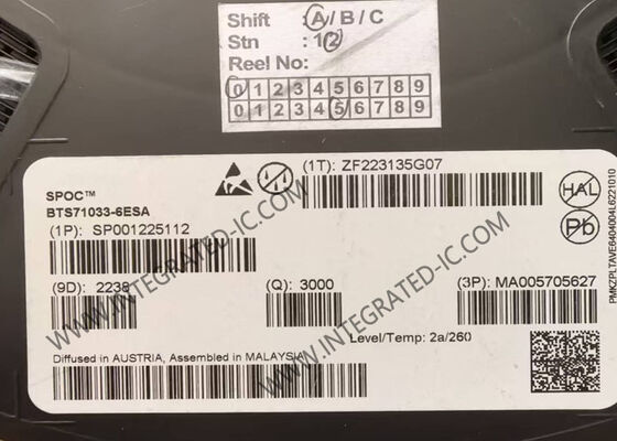 BTS71033-6ESA chip di circuito integrato 6 uscita SPI Power Controller PG-TSDSO-24