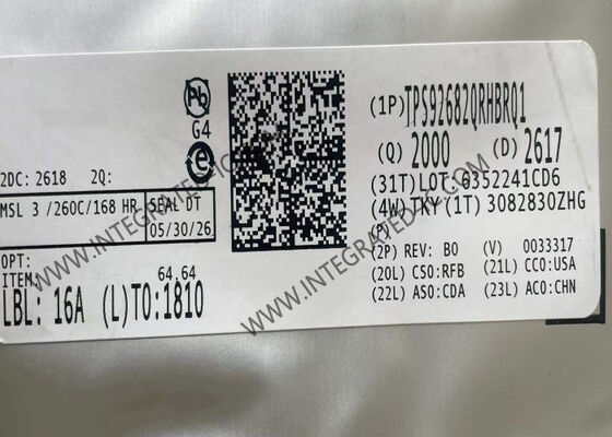 Chip di circuito integrato TPS92682QRHBRQ1 Dual Channel 65V 5A LED Driver IC