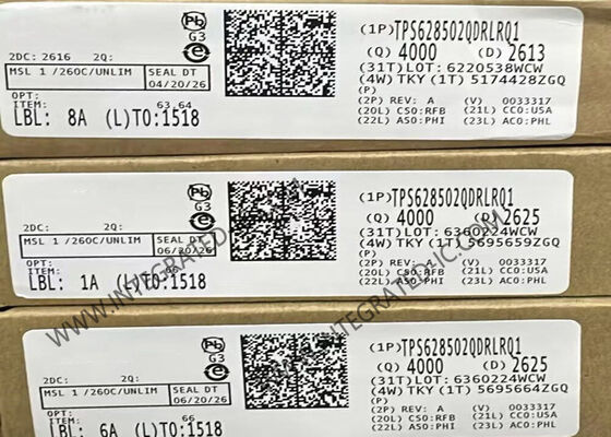TPS628502QDRLRQ1 6V 2A Convertisore automatico a passo inferiore a circuito integrato chip in SOT583 Package