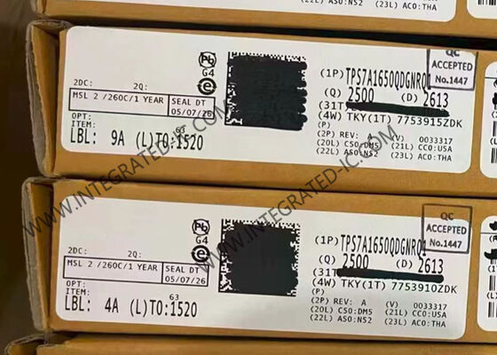 regolatore di tensione IC TPS7A1650-Q1 MSOP8 di 5V TPS7A1650QDGNRQ1 LDO
