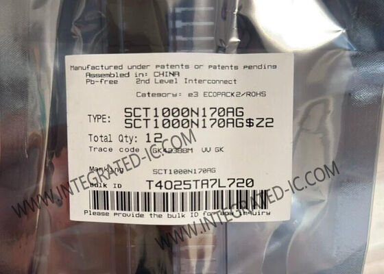 SCT1000N170AG 1700V 7A Potenza del carburo di silicio per automobili MOSFET chip di circuito integrato HiP247