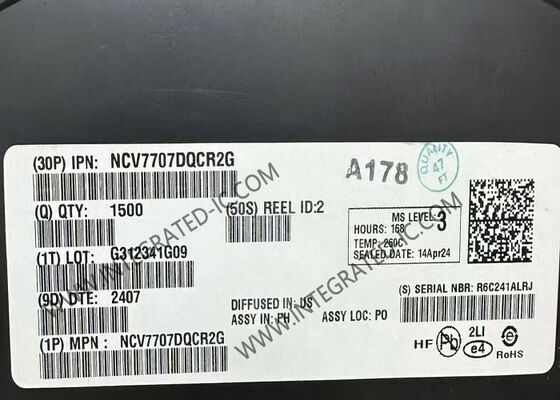NCV7707DQCR2G 6.5mA Chips di circuito integrato per driver di moduli di porte per automobili
