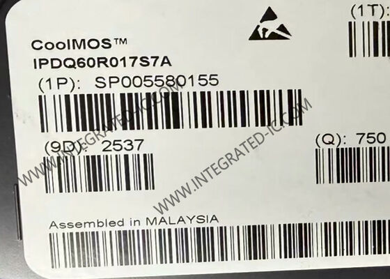 IPDQ60R017S7A 600V MOSFET Circuito Integrato con 17 mOhm di Rds On e 30A di Corrente di Drain Continua