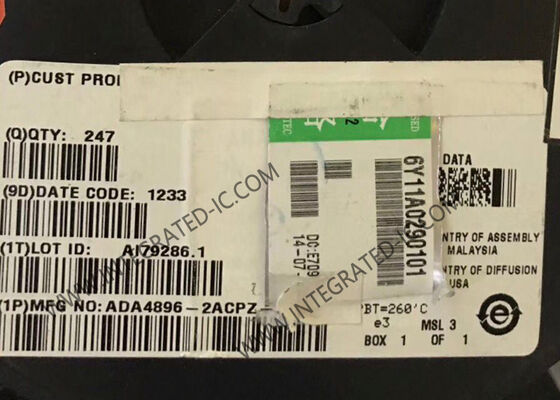 ADA4896-2ACPZ circuito integrato chip Low Noise Rail-to-Rail Output High Speed Voltage Feedback Amplificatore LFCSP-8