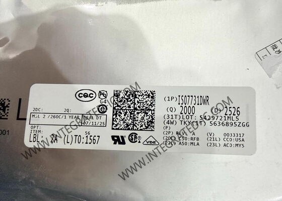 Circuito Integrato Chip Isolatore Digitale Rinforzato ad Alta Velocità ISO7731DWR